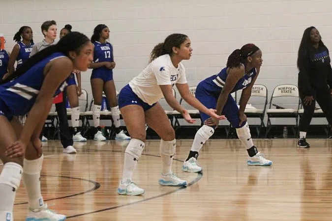 Vikings Put Up Effort in Five-Set Loss to Georgia College & State