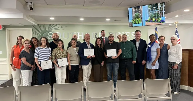 Sprucing Up Southern Pines Awards Given