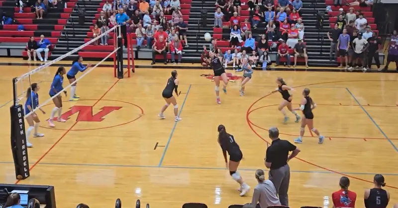 Highlights of Mooresville's four-set loss to North Iredell in battle of conference rivals