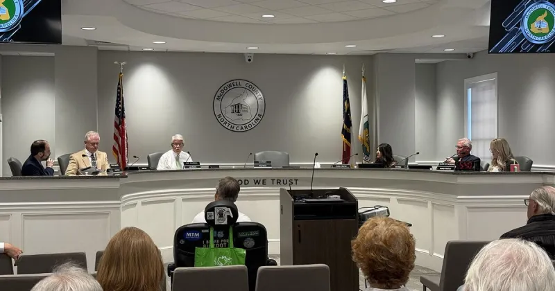 McDowell County commissioners hear about state legislation on data centers