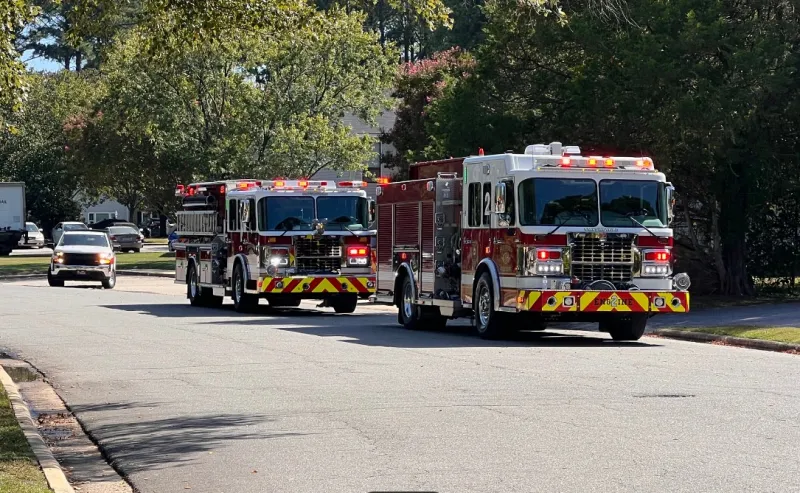 One Displaced By Smithfield Townhome Fire