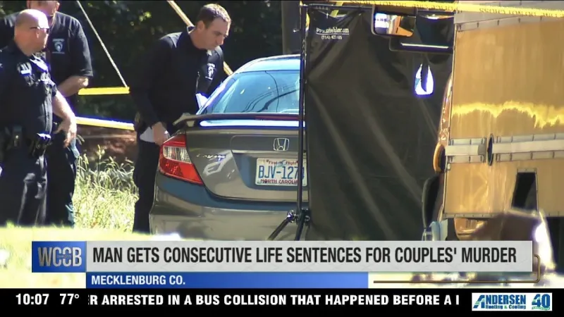 Judge sentences Charlotte man for gunning down couple in front of their three-year-old child
