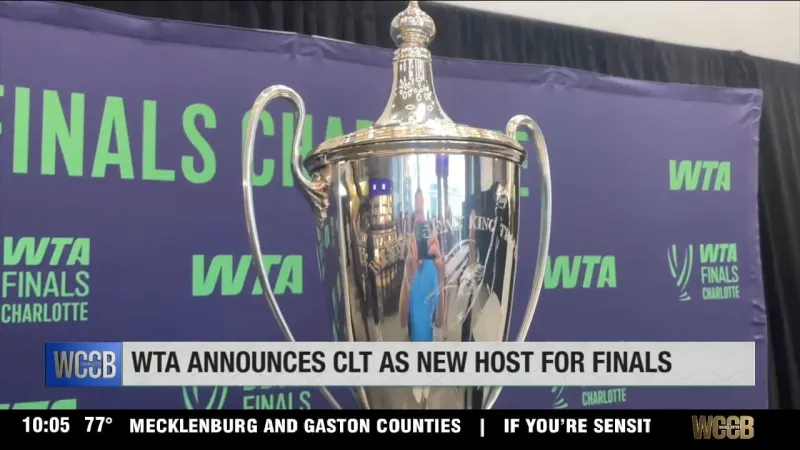Women's Tennis Association permanently re-locating global HQ to Charlotte in landmark announcement