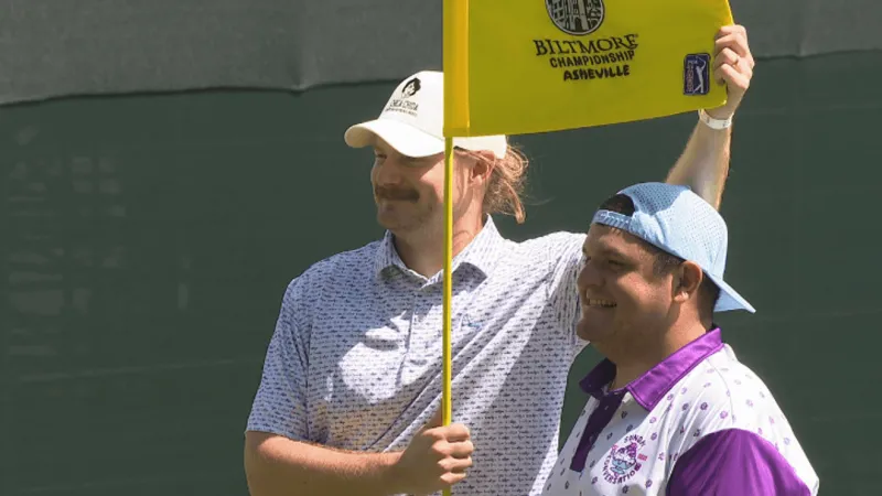 WNC native turned internet star proud to see hometown on national golf scene