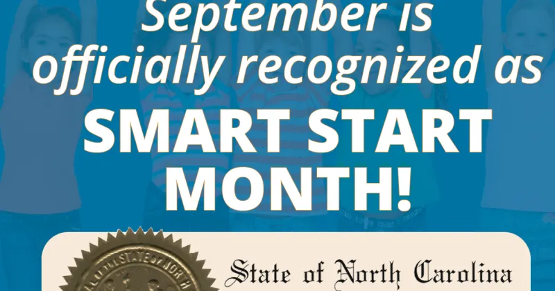 September is Smart Start Month in NC