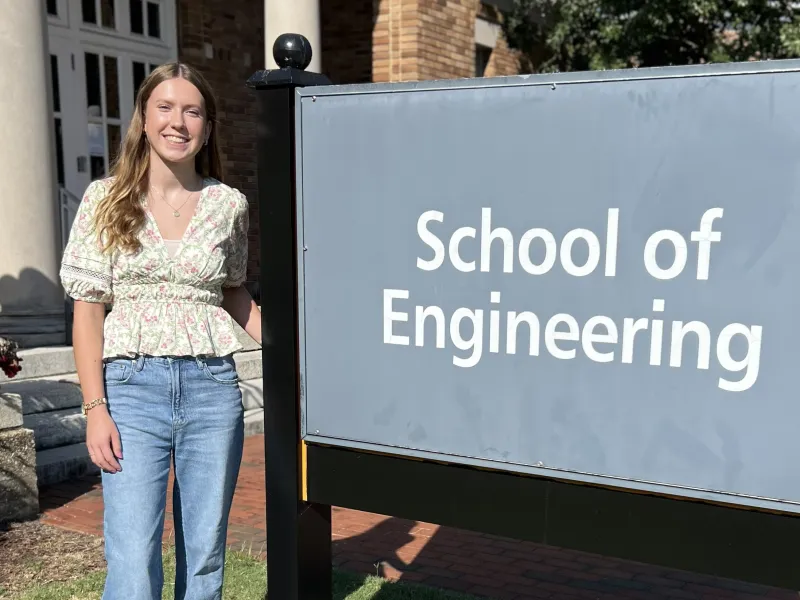 Engineering student earns AIChE academic award