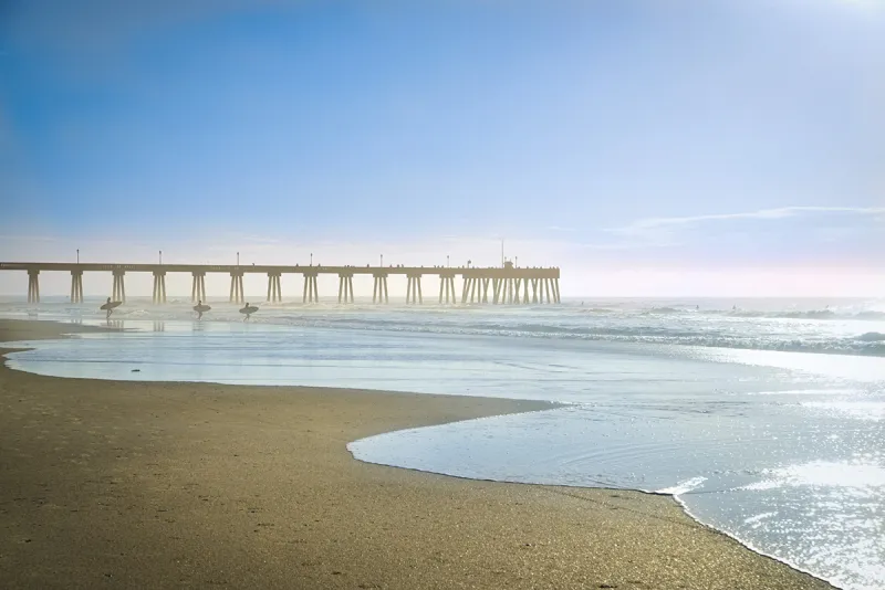 Surfers get an early start