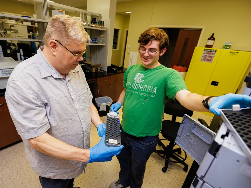 Chemistry major researches exactly what's in cold brew coffee during internship