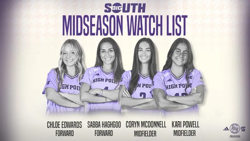 Four Panthers Named on Big South Midseason Watch List