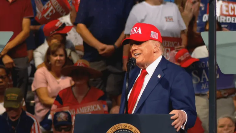 Trump jokes about withholding FEMA funding from North Carolina if Whatley loses election