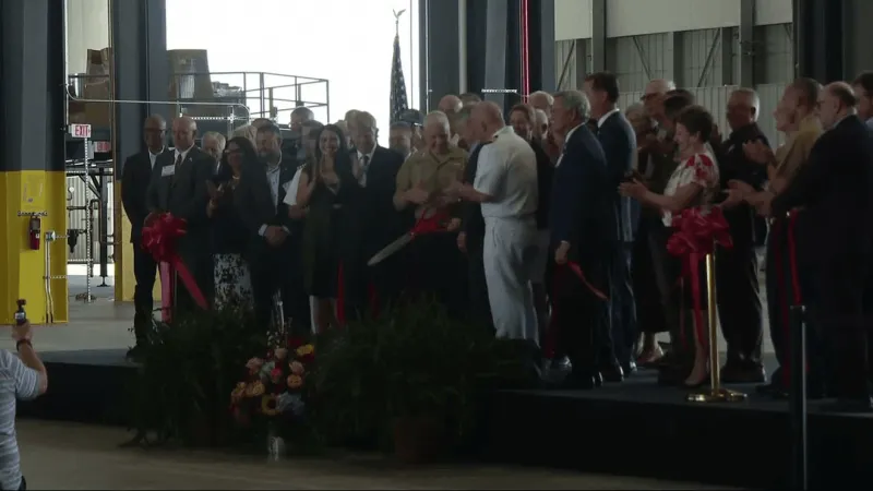 New Navy aircraft maintenance facility opens in Kinston, expected to bring 400 jobs