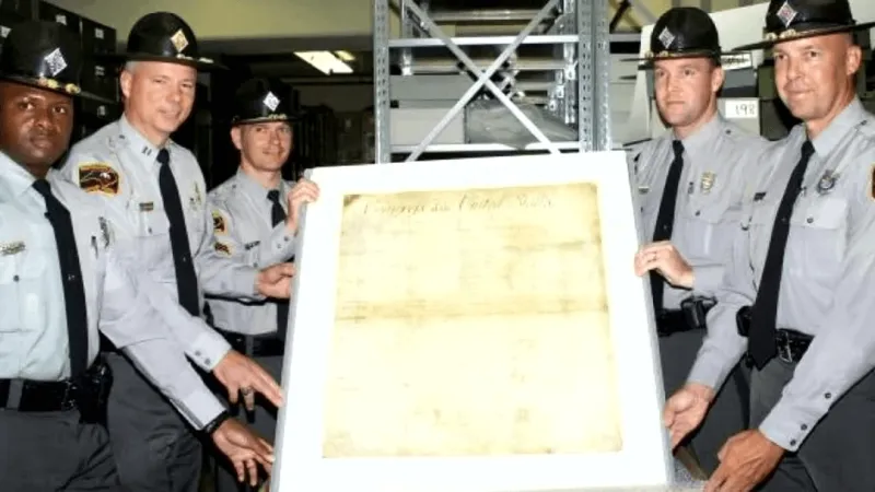 Constitution Day highlights recovery of North Carolina's stolen Bill of Rights