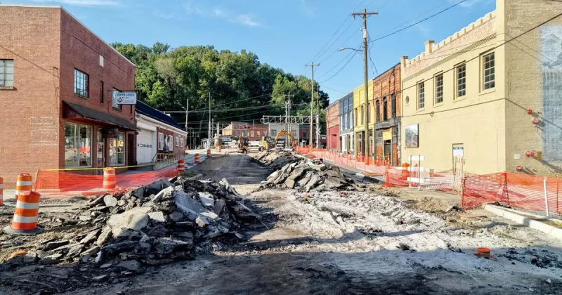 What's the latest on Old Fort's streetscape? Here's the schedule for construction, detour routes