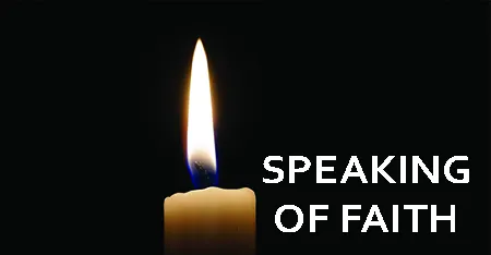 SPEAKING OF FAITH: A close call: Part 1 of 8
