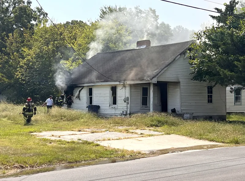 Fire Heavily Damages Smithfield Home