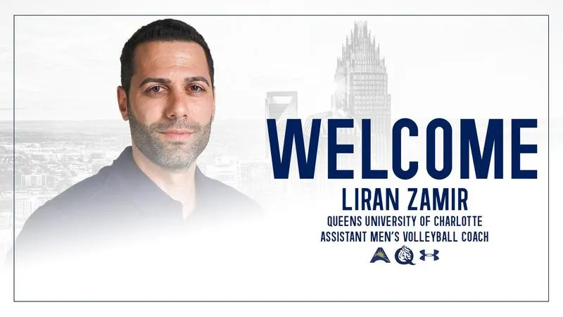 Royals Welcome Liran Zamir to Men's Volleyball Staff