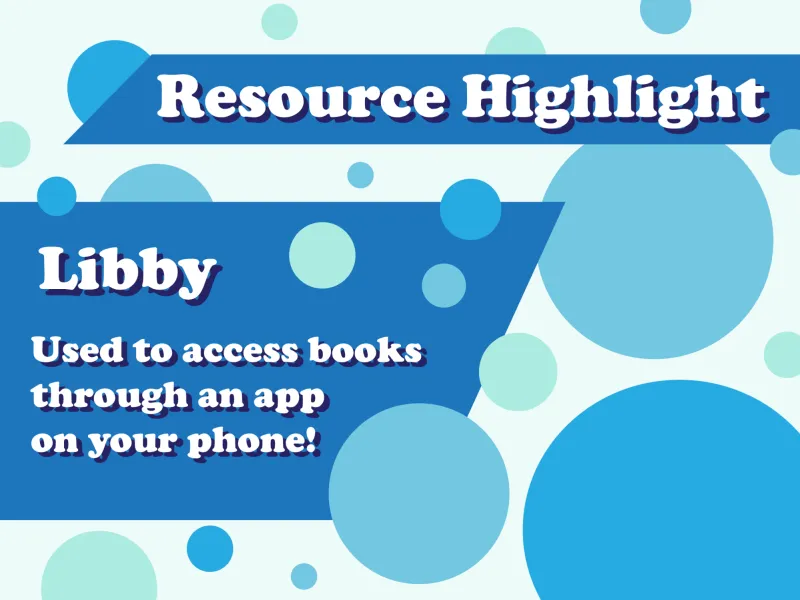 Resource Highlight: The Libby app
