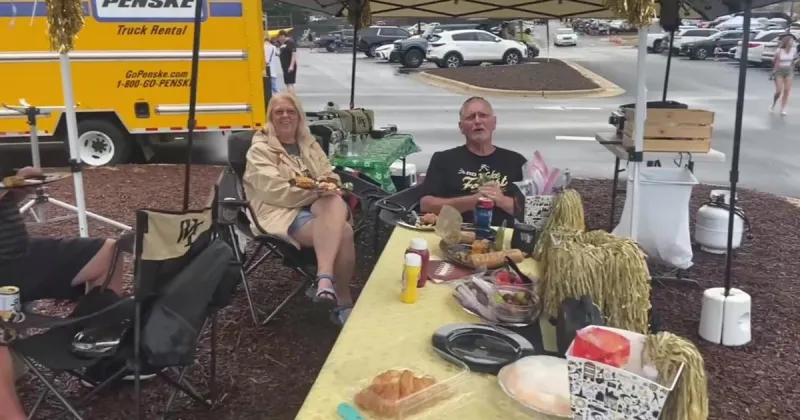 Watch tailgaters in action before the Wake-Miami game on Friday night