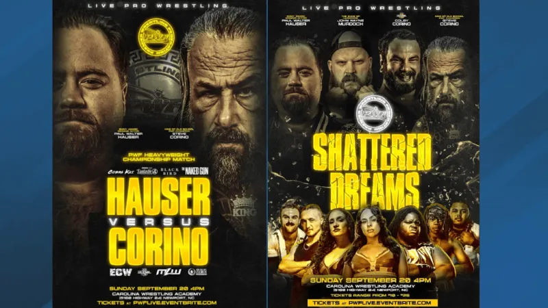 Emmy winner Paul Walter Hauser set to wrestle Sunday at PWF event in Newport