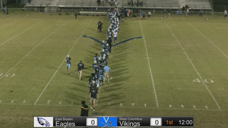 East Bladen football defeats West Columbus, 30-14
