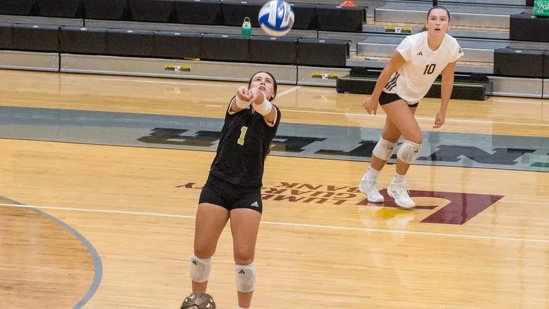 Volleyball Holds Off Emmanuel In Five Sets