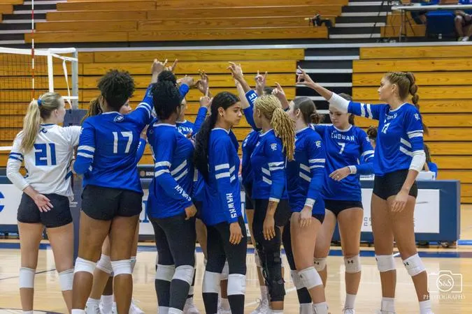 Hawks Take Belmont Abbey to Five Sets at Home