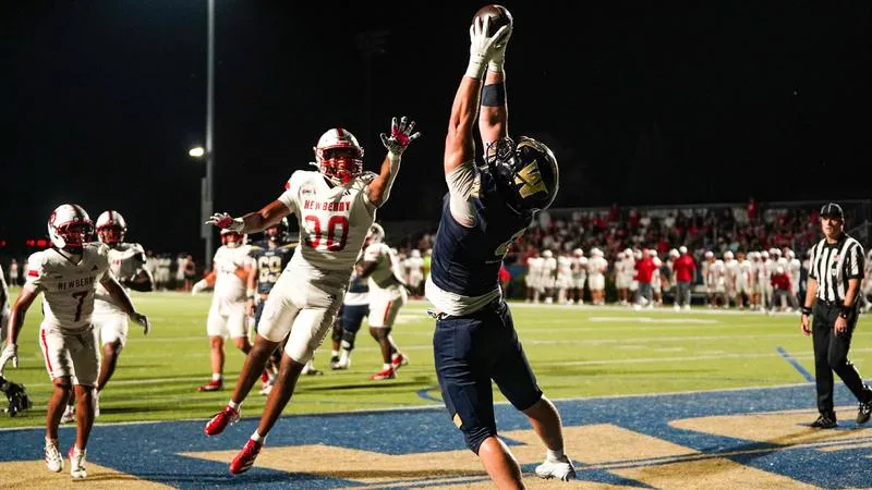 Comeback effort comes up just short in Wingate's 25-22 loss against #21 Newberry