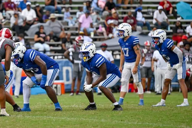 Hawks Deliver First Shutout in Nearly a Decade with 34-0 Conference-Opening Win Over Bulldogs