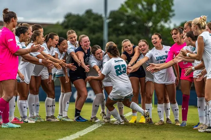 Women's Soccer Blanks Hampton, 6-0, in CAA Opener