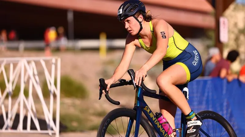 Queens Excels at Robious Landing Triathlon With Three Top-10 Finishers
