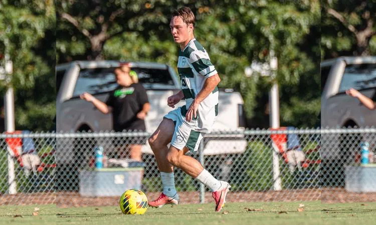 Johnson's Goal Lifts Men's Soccer Past Shaw