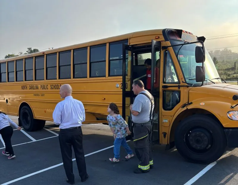 No injuries reported in school bus accident
