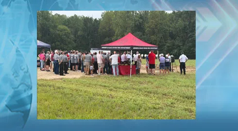 Angier-Black River Fire Department Breaks Ground On Station 2
