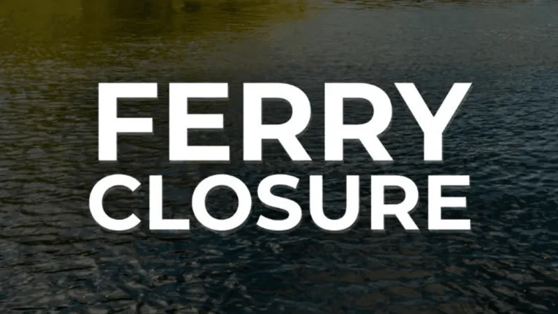 Aurora-Bayview ferry service suspended due to mechanical issues