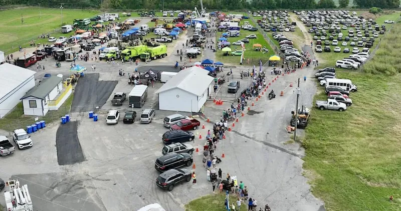 Touch A Truck draws over 3,000 for discovery