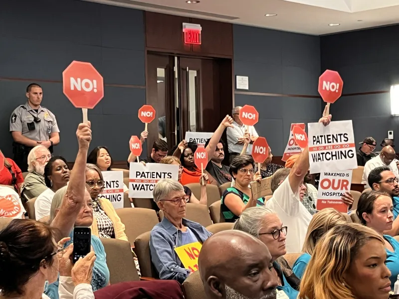 Wake commissioners clear the way for Atrium-WakeMed combo at contentious meeting
