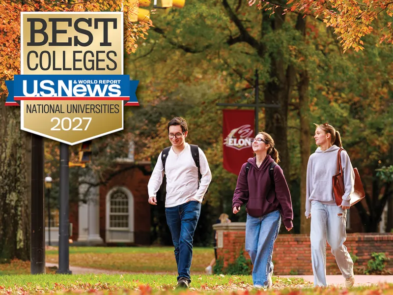 Elon Again Earns National Recognition In U.S. News Rankings