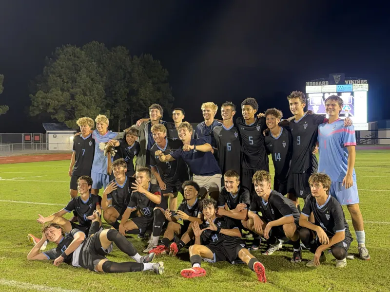 Hoggard Men's soccer hands Laney first loss of season in 4-1 win