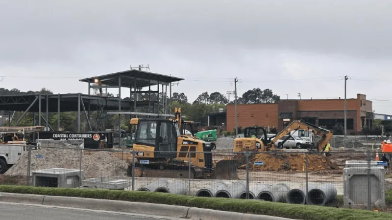 Wawa construction underway in Swansboro