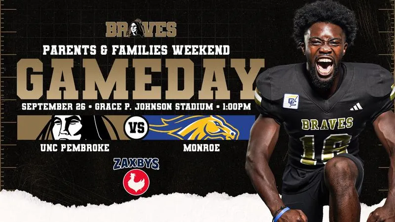 Football Hosts Monroe Saturday For Parents & Families Weekend