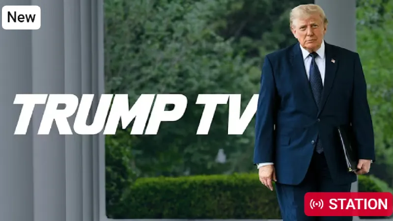Trump TV goes live - but audience response is dead