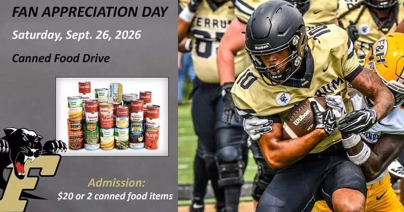 Fan appreciation day set for Sept. 26 football game