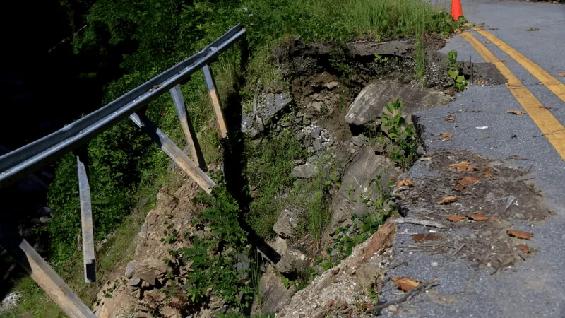 Her home survived Helene, the road there did not: US 176 rebuild extends to 2029
