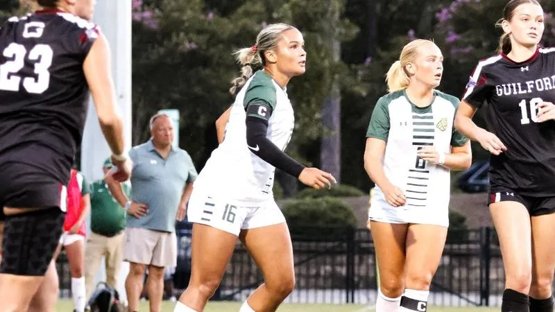 Carter Delivers in PK Goal, Women's Soccer Rallies Late Over Meredith