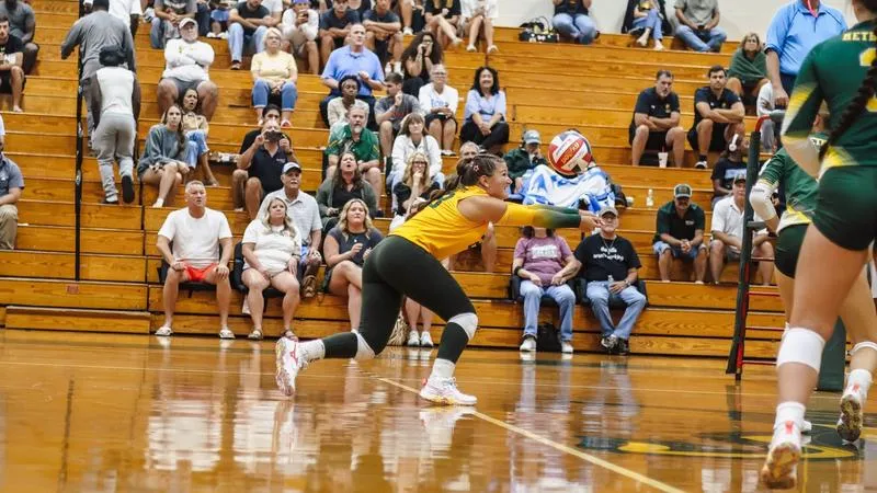 Methodist Defeats N.C. Wesleyan in Four Sets