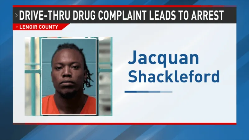 Kinston man accused of selling marijuana through Burger King drive-thru