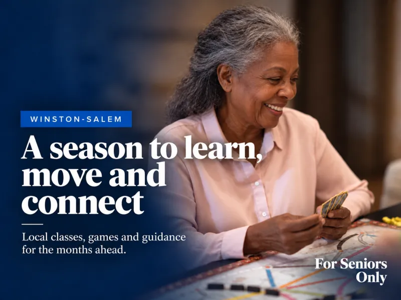 For Seniors Only: A fall calendar for learning, movement and connection