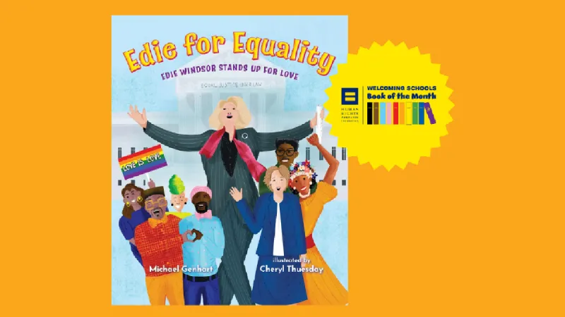 Welcoming Schools October Book of the Month