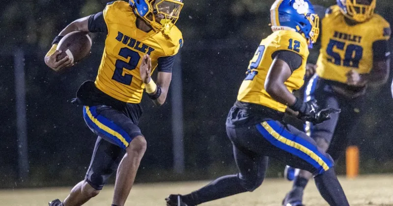 Dudley two-way star named News & Record Football Player of the Week
