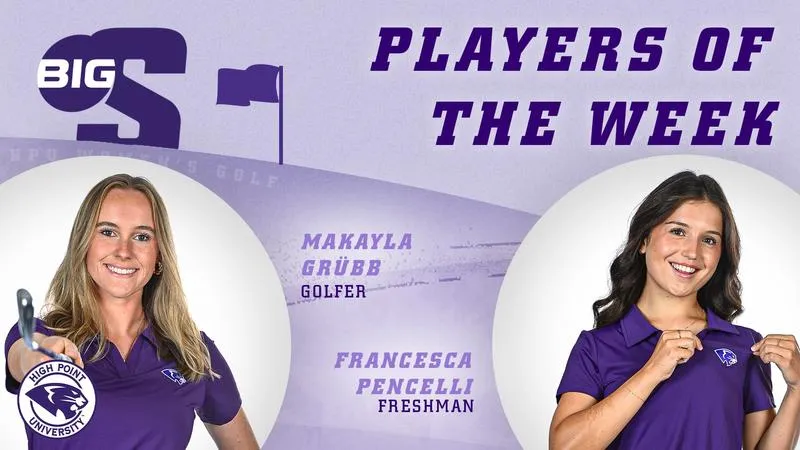HPU Sweeps Big South Weekly Awards